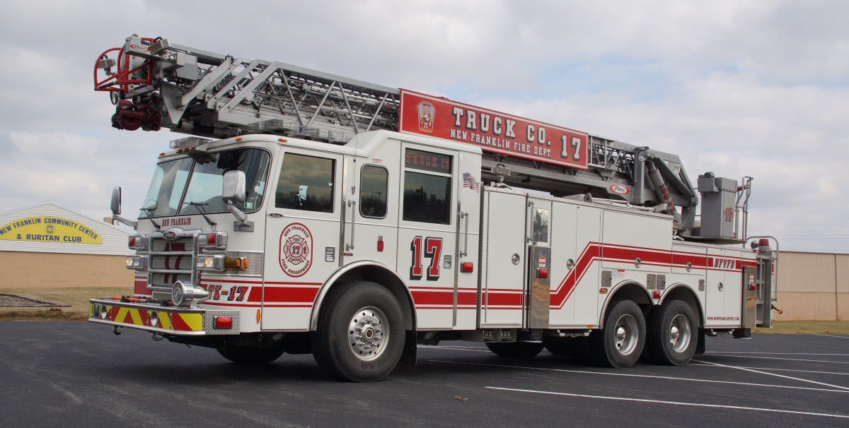 New Franklin Fire Department Truck 17